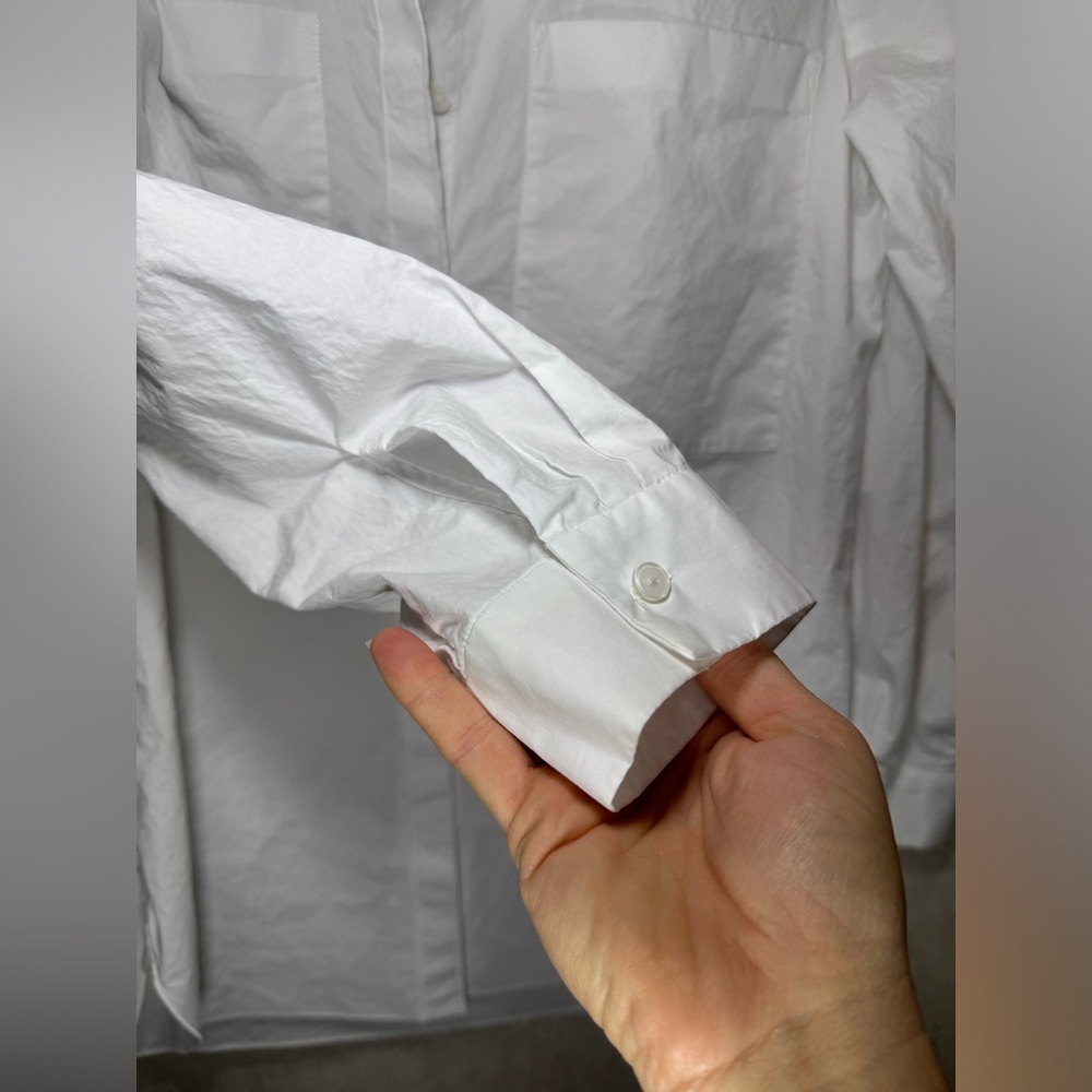 Pendleton White 100% Cotton Button Down Shirt Bus… - image 6